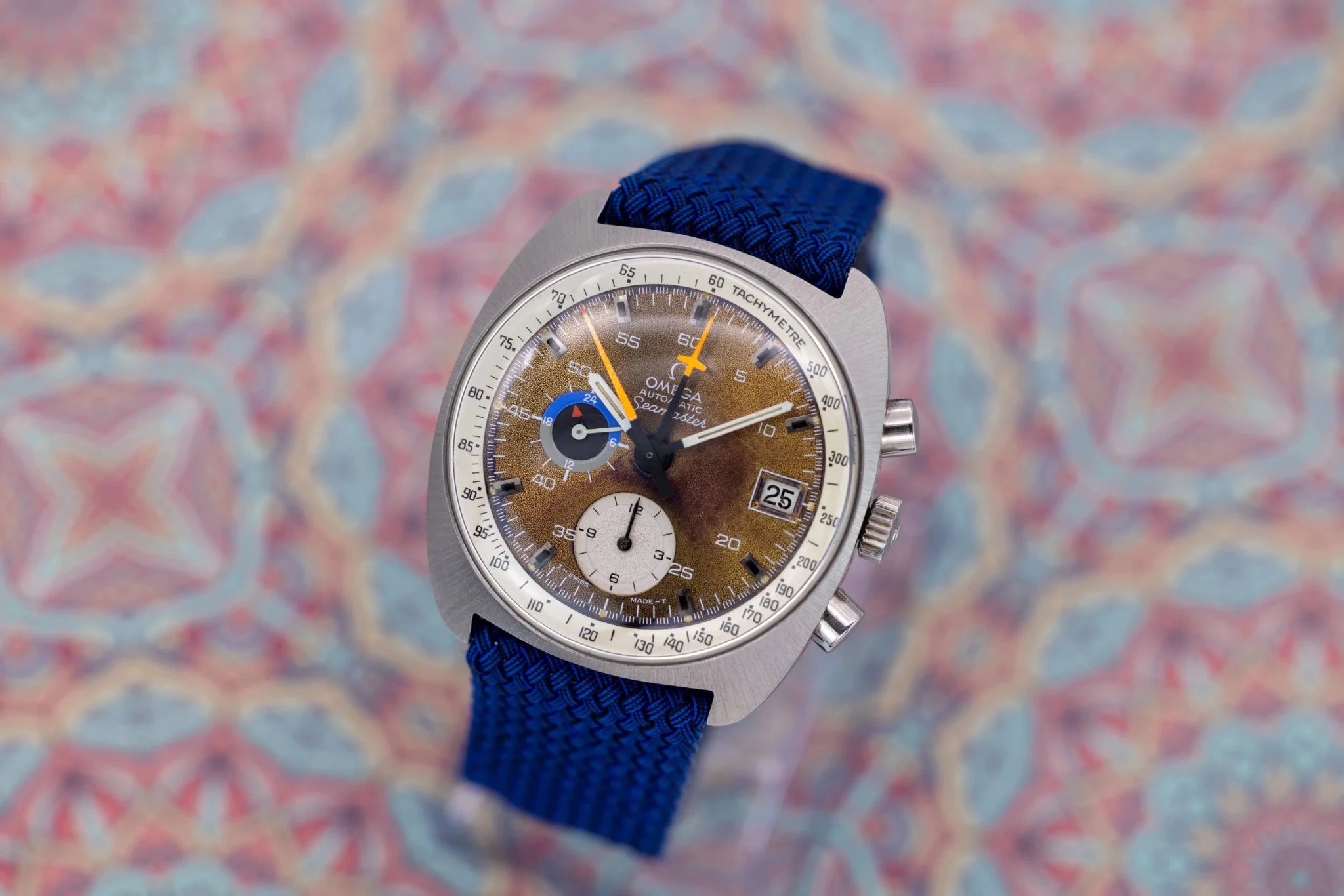 Omega Seamaster Ref. 176.007 | Tropical Blue Dial - Sierra Time Co
