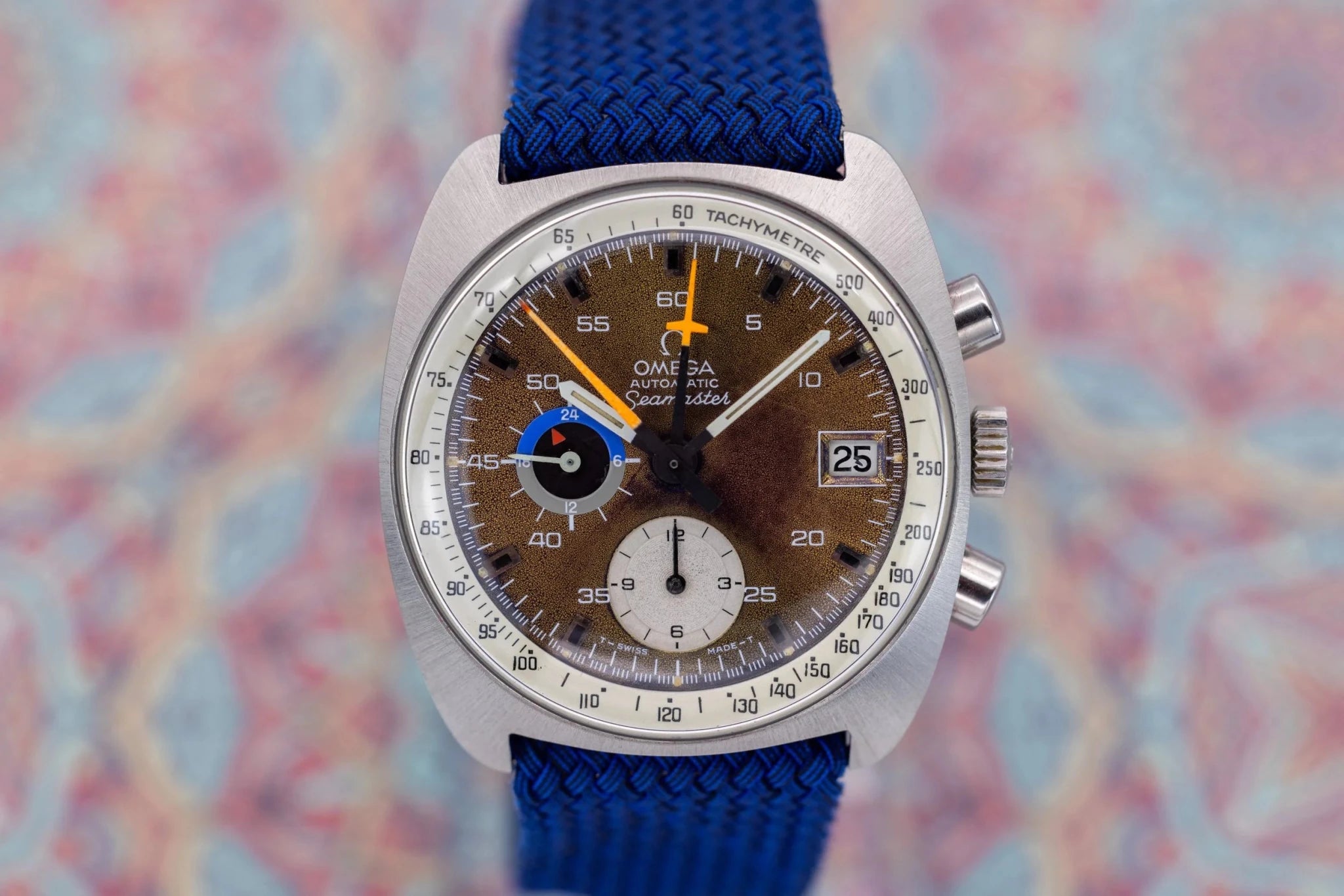 Omega Seamaster Ref. 176.007 | Tropical Blue Dial - Sierra Time Co