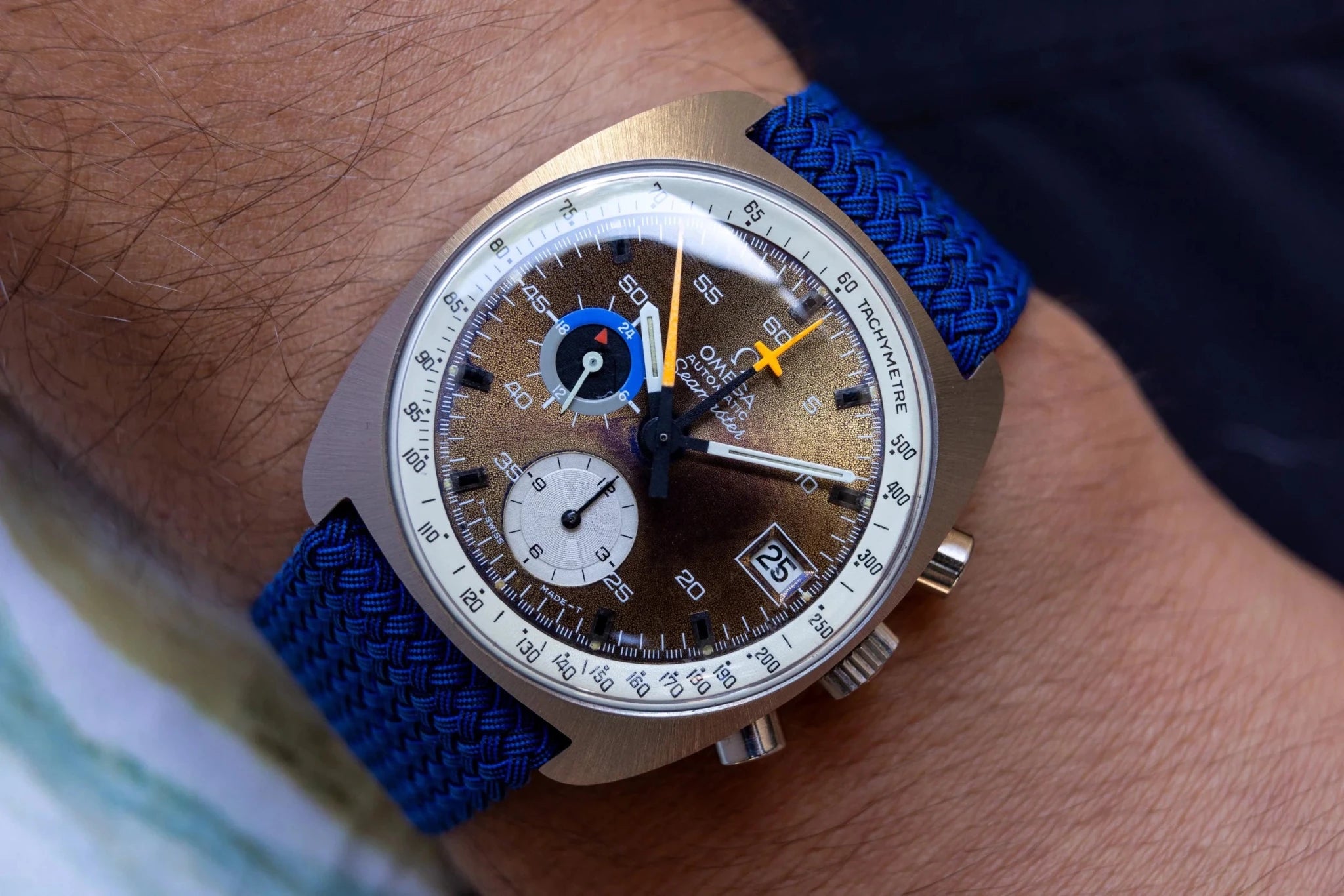 Omega Seamaster Ref. 176.007 | Tropical Blue Dial - Sierra Time Co