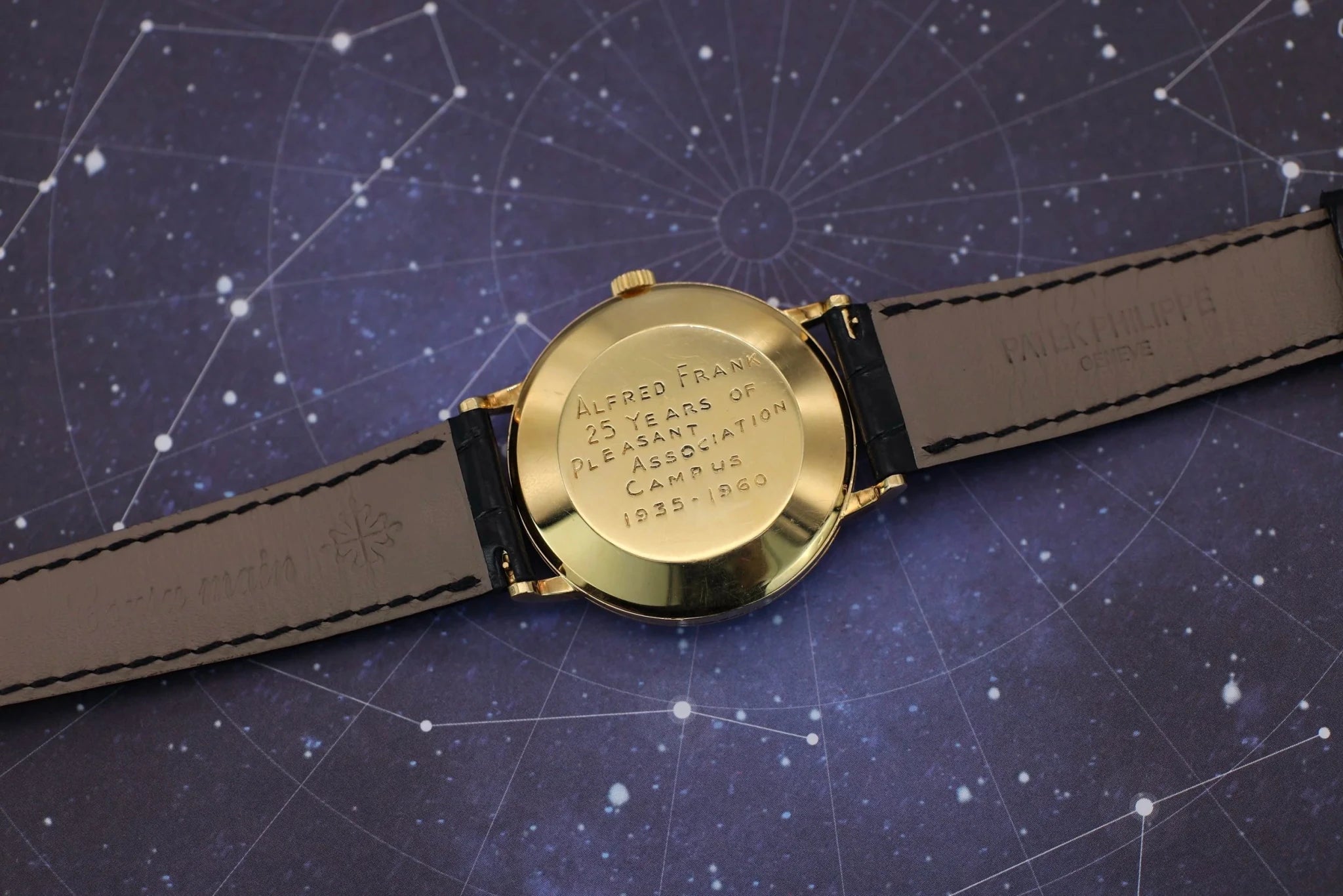 Patek Philippe 18K YG Calatrava Ref. 3410 | Hausmann & Co. Dial - Sierra Time Co