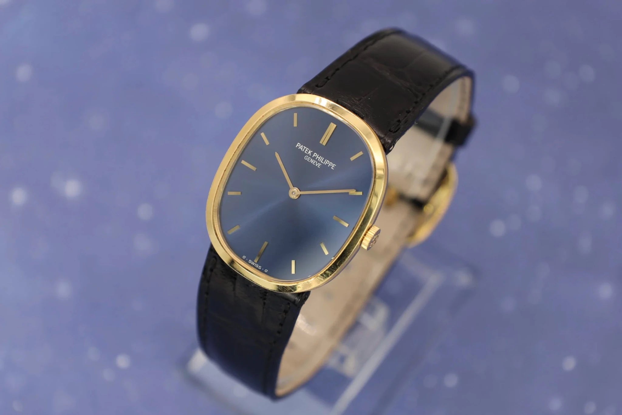 Patek Philippe Ellipse Ref. 3548 | 18K YG | Blue Dial - Sierra Time Co