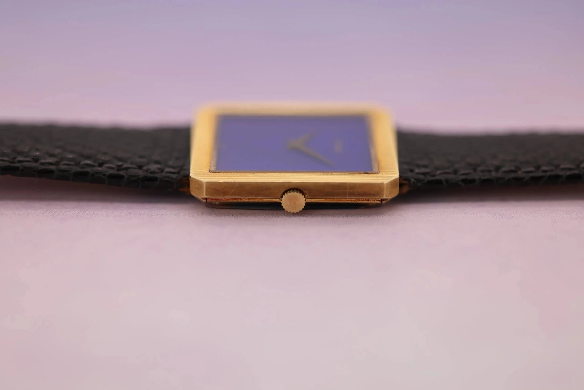 Piaget Protocole Ref. 9154 | 18K Yellow Gold | Lapis Lazuli Stone Dial - Sierra Time Co