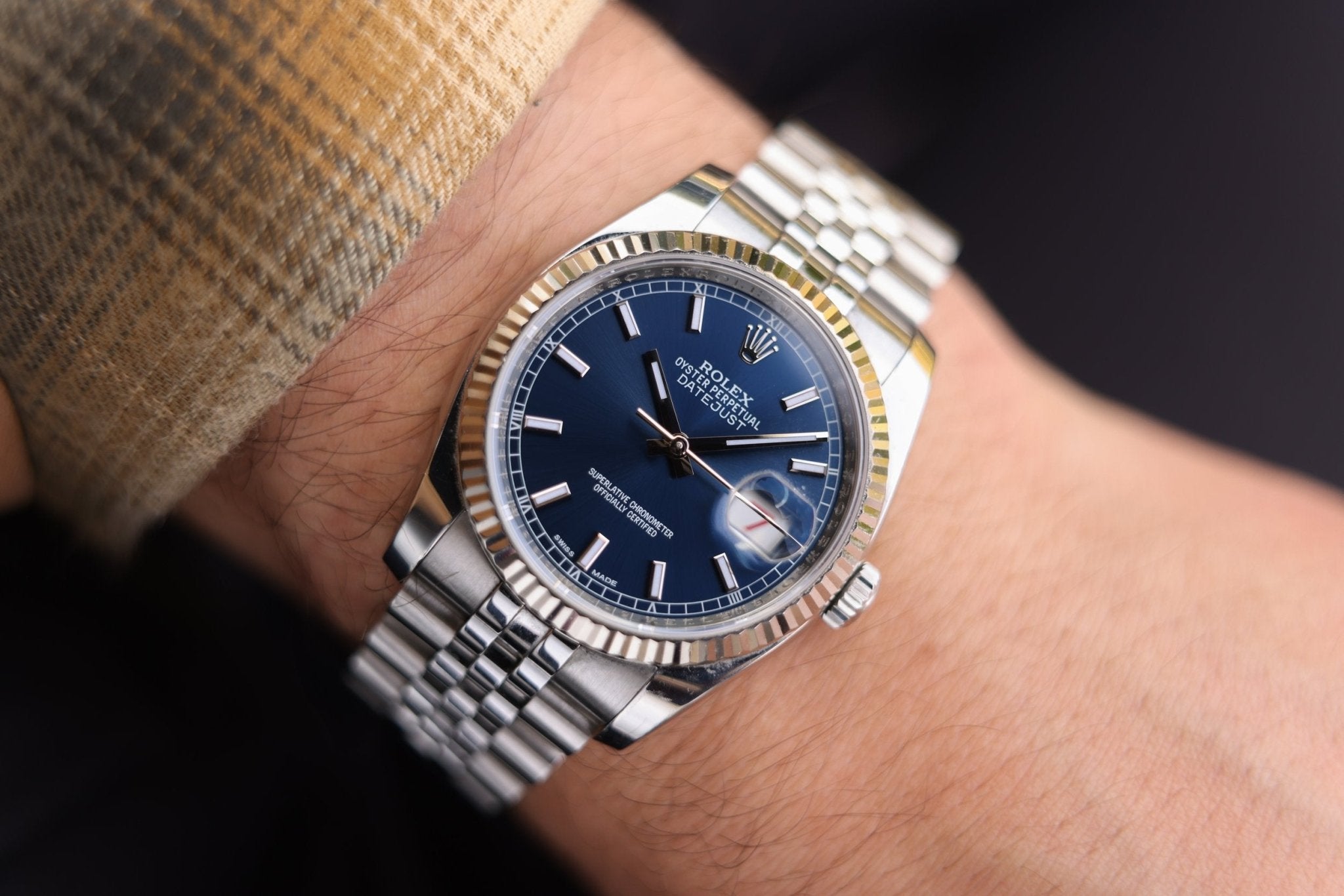 Rolex Datejust Ref. 116234 | Blue Dial - Sierra Time Co