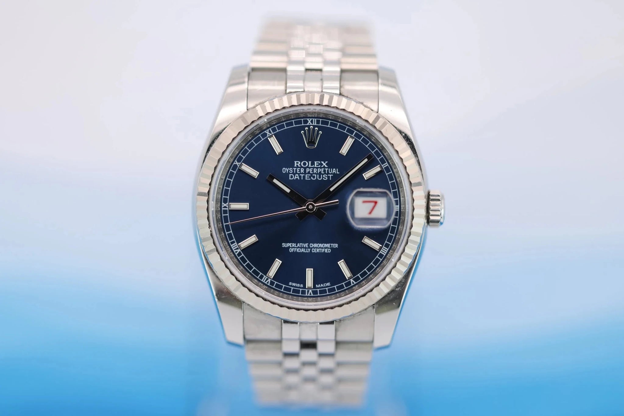 Rolex Datejust Ref. 116234 | Blue Dial - Sierra Time Co