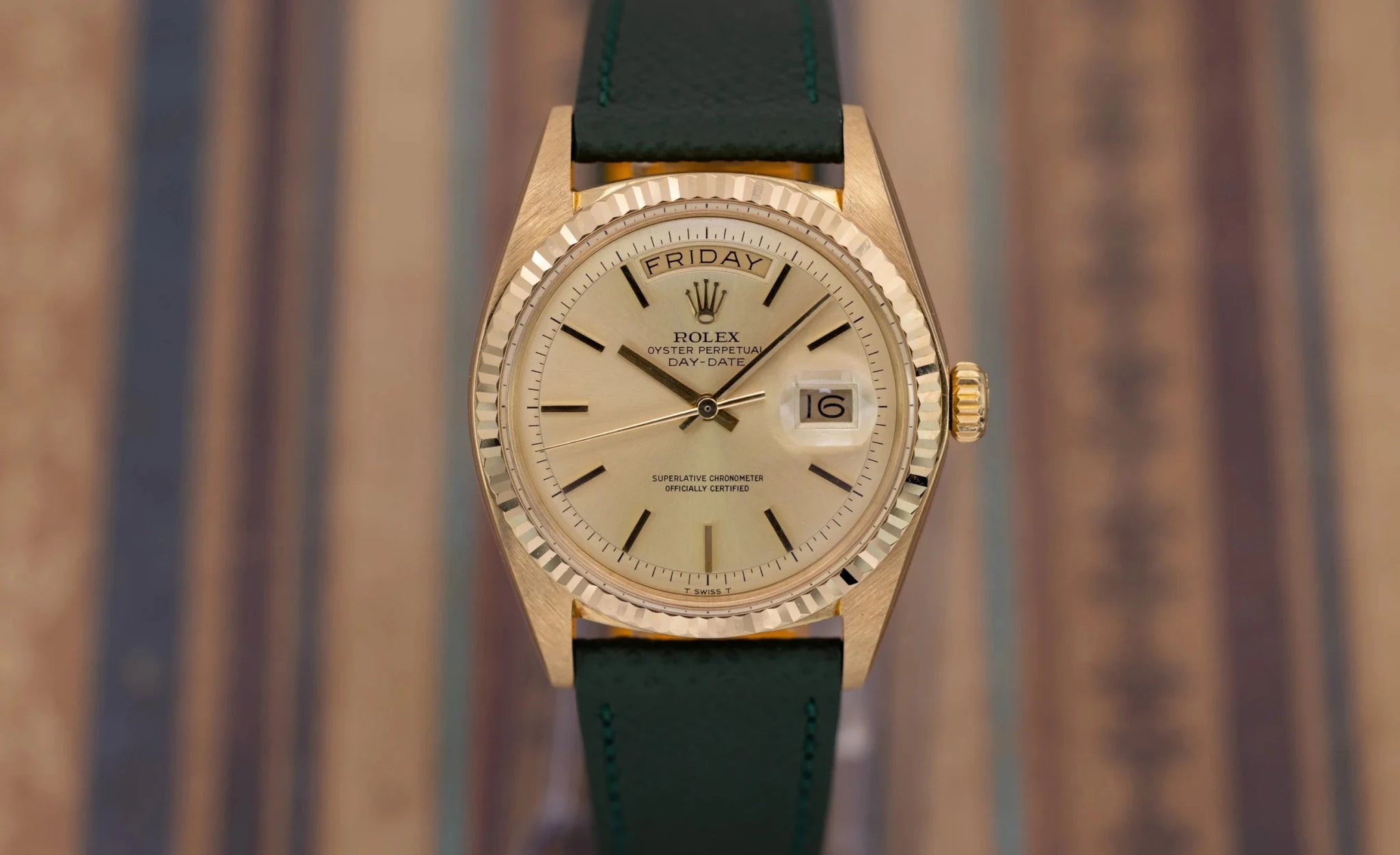 Rolex Day-Date Ref. 1803 | Champagne Non-Lume Dial - Sierra Time Co