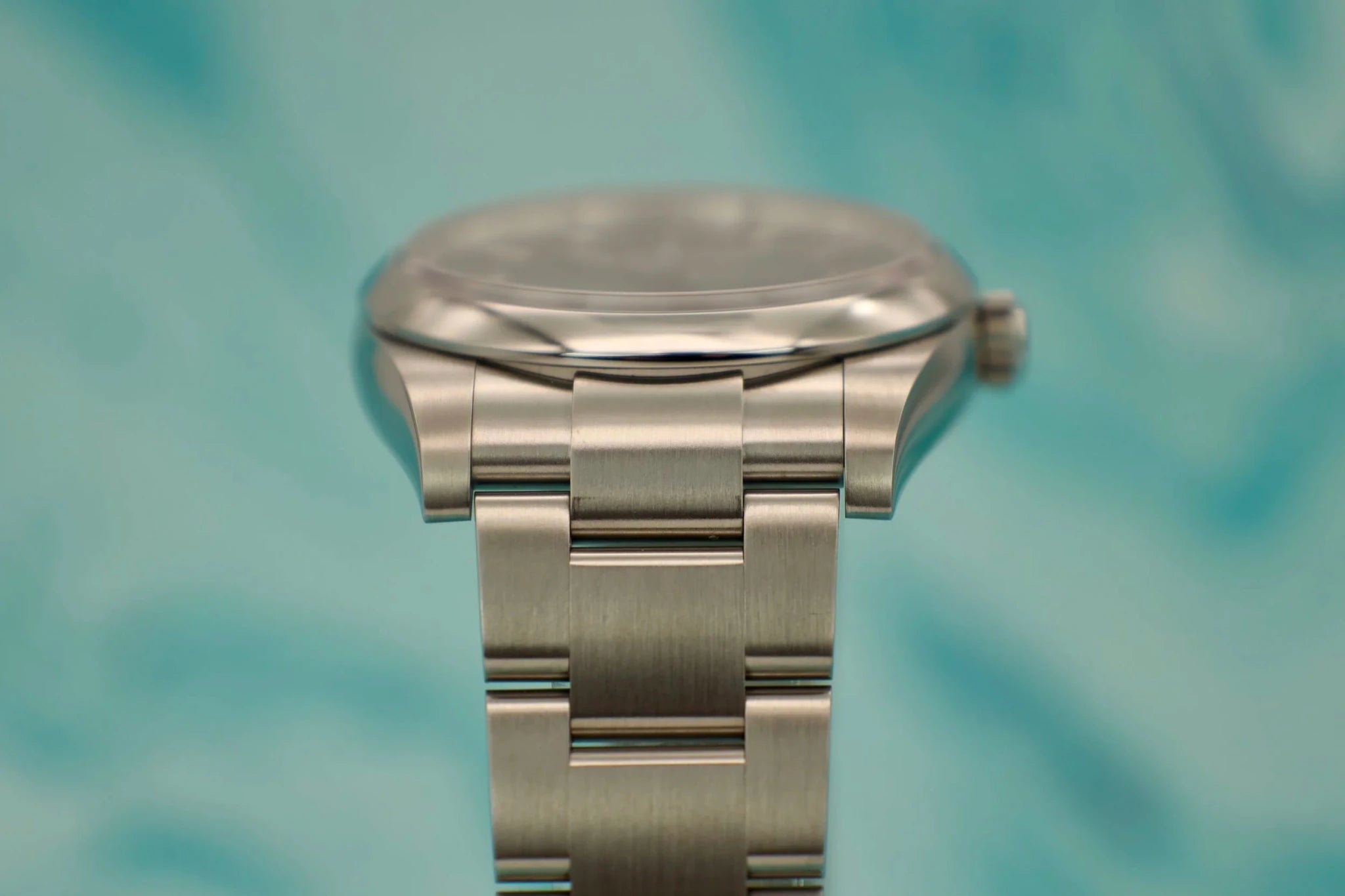 Rolex Oyster Perpetual Ref. 114200 | Blue 3-6-9 Dial - Sierra Time Co
